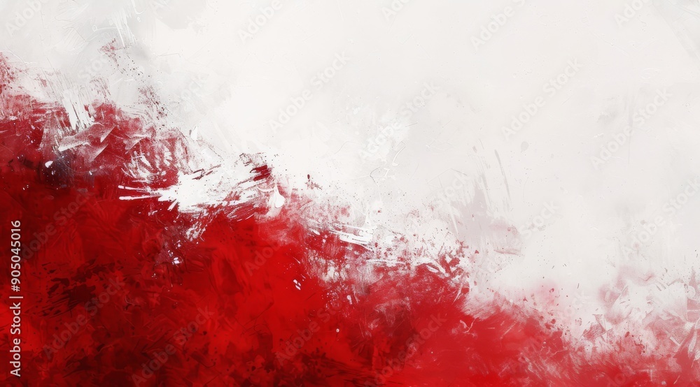 A dynamic and eyecatching abstract texture background featuring bold red and white colors A dynamic and eyecatching abstract texture background featuring bold red and white colors
