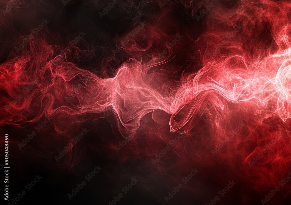 An abstract smoke pattern on a black background. Smoky backdrop. An abstract smoke pattern on a black background. Smoky backdrop.