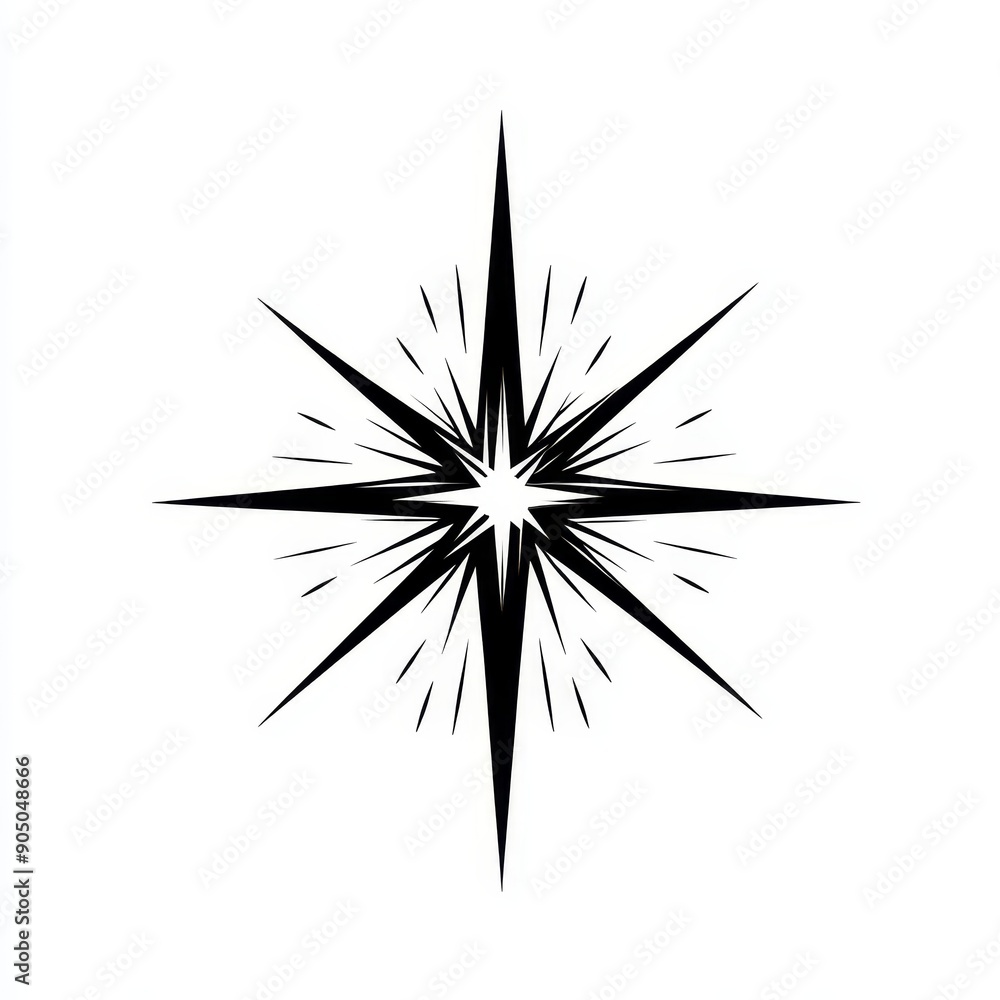 Fototapeta premium A glow light effect glow PNG Stars bright white. Glow light effect glow. Transparent glow light effect glitter. Glow light effect lens flash, explosion, glitters, explosions, solar flares, sparks and
