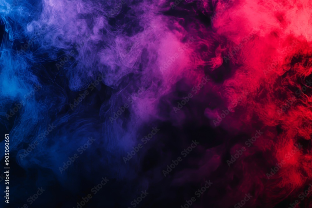 The colour smoke on a black background represents Halloween horror mystery magic The colour smoke on a black background represents Halloween horror mystery magic
