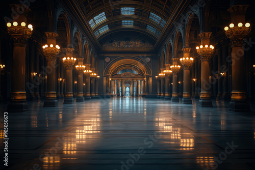 Ballroom interior  luxury style