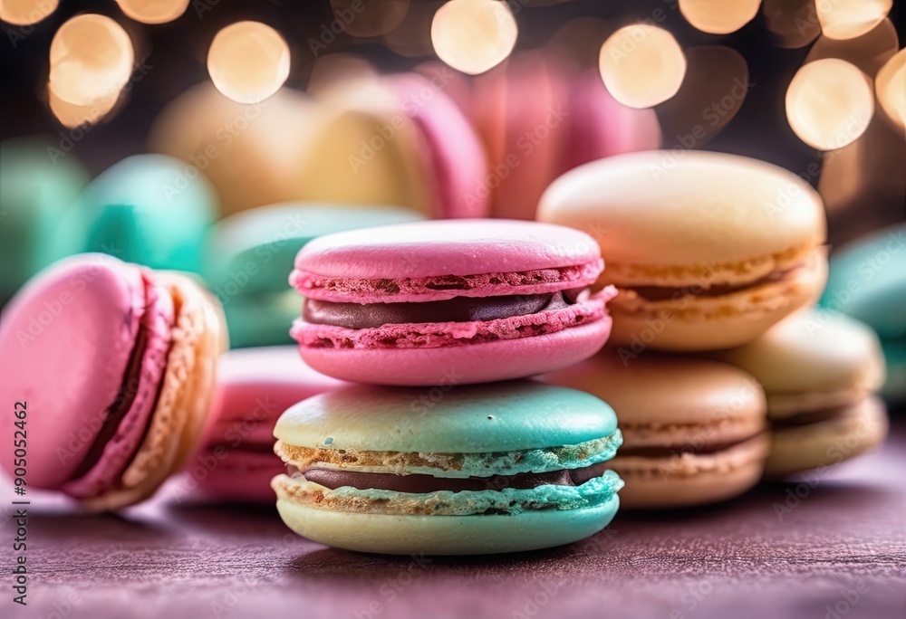 Colorful Macarons Colorful Macarons