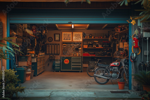 Garage interior