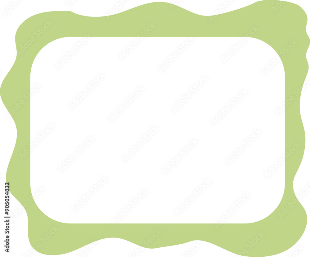 Rectangle borderline. square shape outline on hand drawing style. paper quote frames, quote text box, empty form with wavy edge Rectangle borderline. square shape outline on hand drawing style. paper quote frames, quote text box, empty form with wavy edge