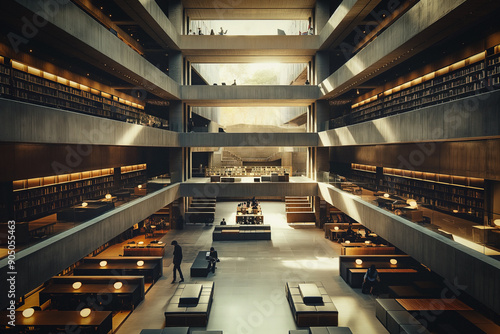 Library interior