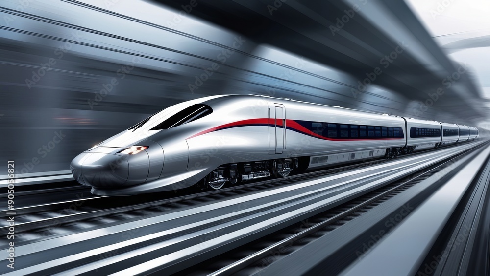 superfast train running ai gen superfast train running ai gen