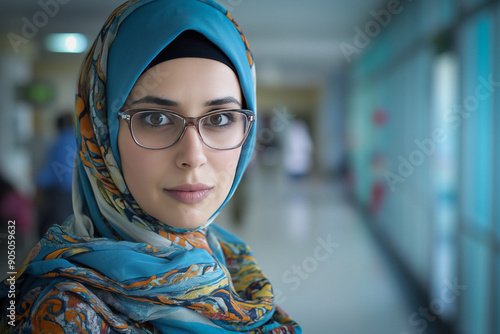 Muslim health - woman docto...