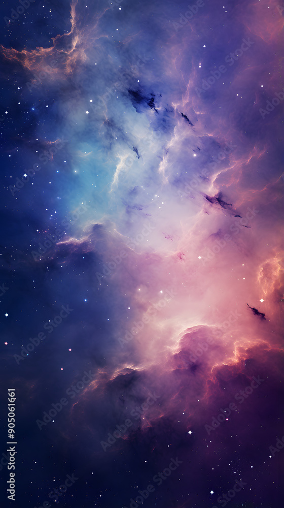 Digital colorful starry sky abstract graphic poster background Digital colorful starry sky abstract graphic poster background