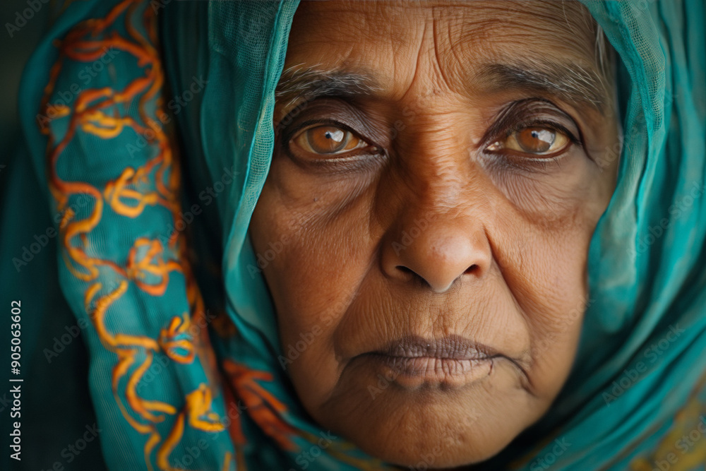 Old muslim woman Old muslim woman