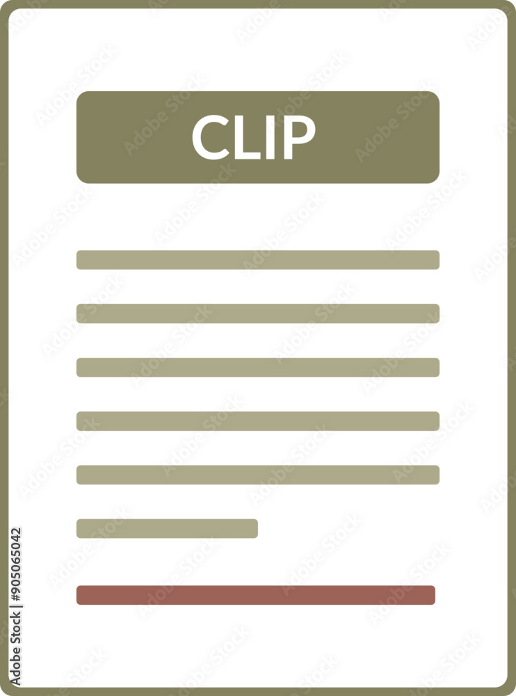 CLIP Contract document icon CLIP Contract document icon