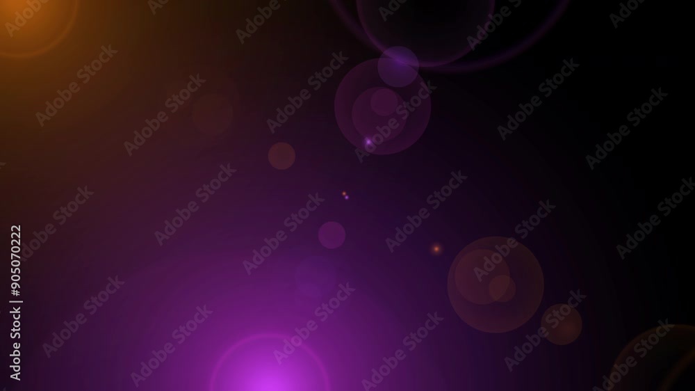 Colorful simple light flare background animation 4K. Flashlight ray circles shining beam through the lens on black bg. Magical sparkling optical defocused energy effect. Outer space universe stars.
Colorful simple light flare background animation 4K. Flashlight ray circles shining beam through the lens on black bg. Magical sparkling optical defocused energy effect. Outer space universe stars.