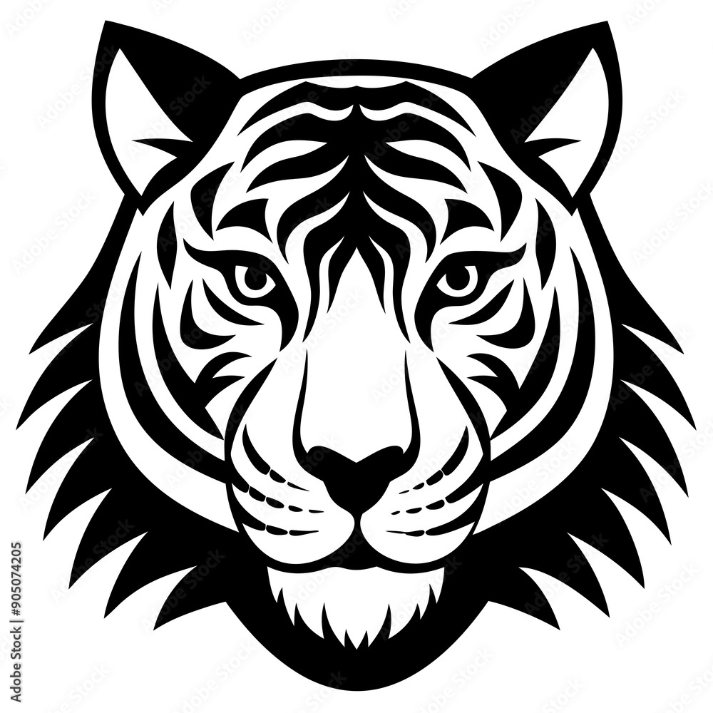 tiger head vector tiger head vector
