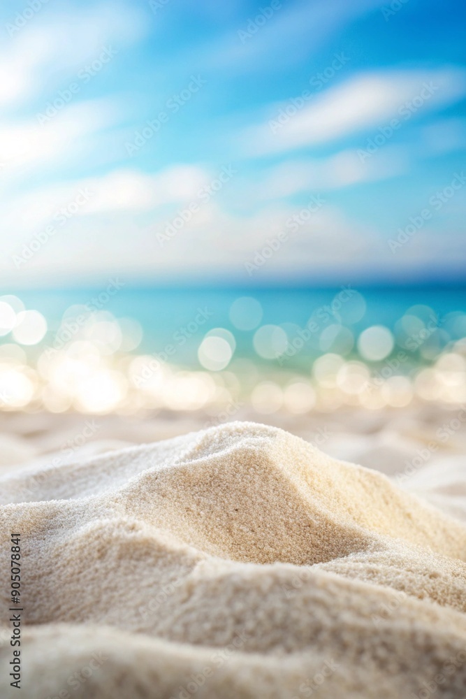 Fototapeta premium sand beach and sea