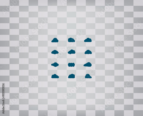 Vector illustration on a gray background with a gradient