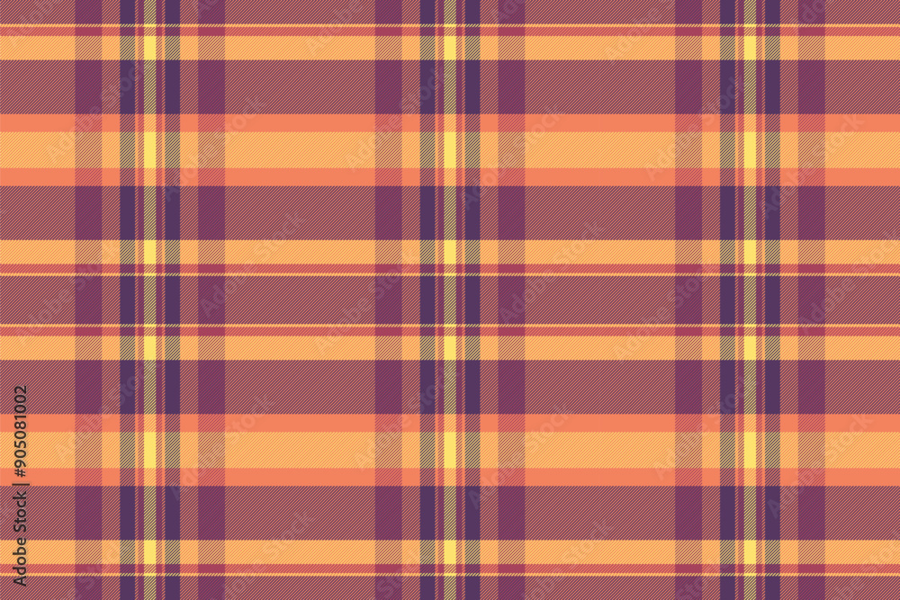Pixel background texture fabric, minimalist tartan plaid seamless. Place check vector textile pattern in red and purple colors. Pixel background texture fabric, minimalist tartan plaid seamless. Place check vector textile pattern in red and purple colors.
