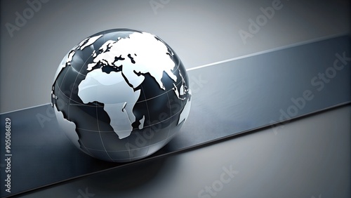 globe on the table