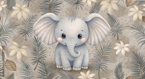 white elephant in the zoo