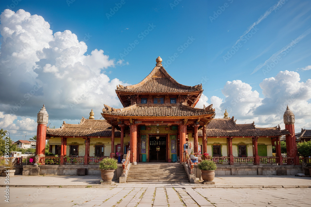 Obraz premium Simple Temple
