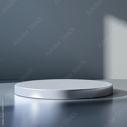 Beautiful Of 3d Realistic Of Empty podium mockup stage realistic for Product Showcase