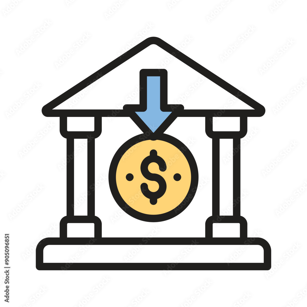 Manage your bank transactions with our icon for efficient financial tracking and planning