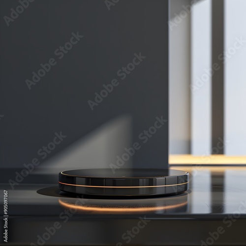 Beautiful Of 3d Realistic Of Empty podium mockup stage realistic for Product Showcase