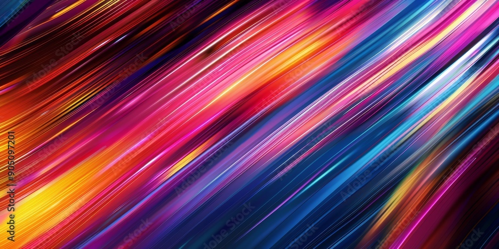 Vibrant Colorful Abstract Motion Lines create a lively and dynamic visual experience Vibrant Colorful Abstract Motion Lines create a lively and dynamic visual experience