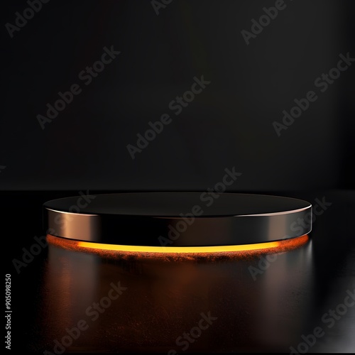 Beautiful Of 3d Realistic Of Empty podium mockup stage realistic for Product Showcase