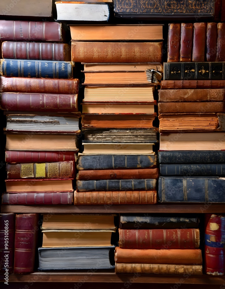 Stack of old books Stack of old books