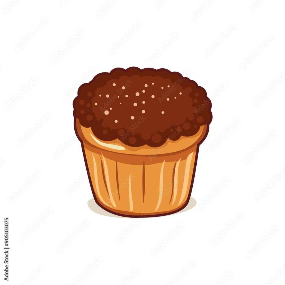 Brownies minimalist vector illustration ,simple transparent graphic element .Isolated on white background Brownies minimalist vector illustration ,simple transparent graphic element .Isolated on white background