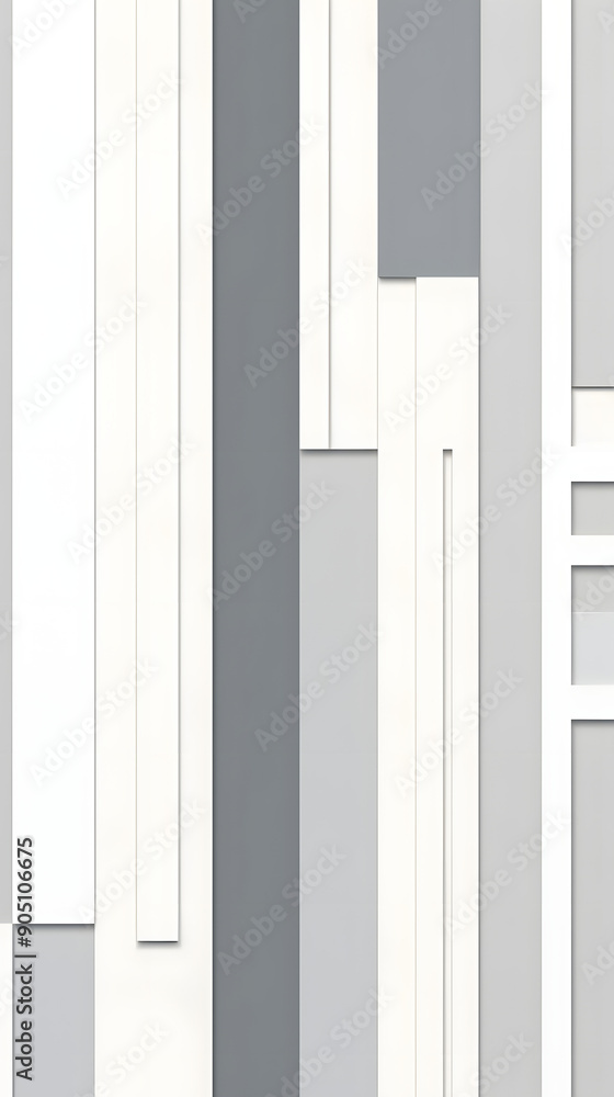 Technology white geometric stripe scene abstract graphic poster background