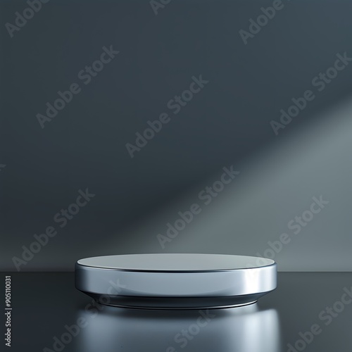 Beautiful Of 3d Realistic Of Empty podium mockup stage realistic for Product Showcase