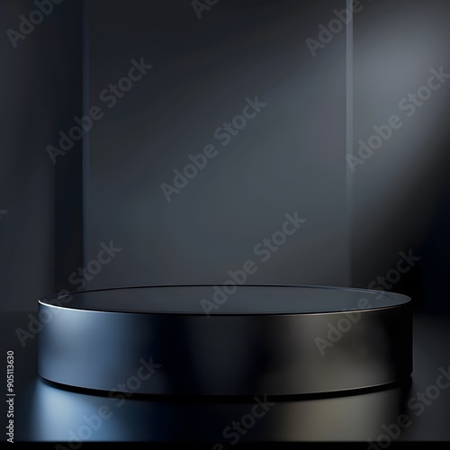 Beautiful Of 3d Realistic Of Empty podium mockup stage realistic for Product Showcase