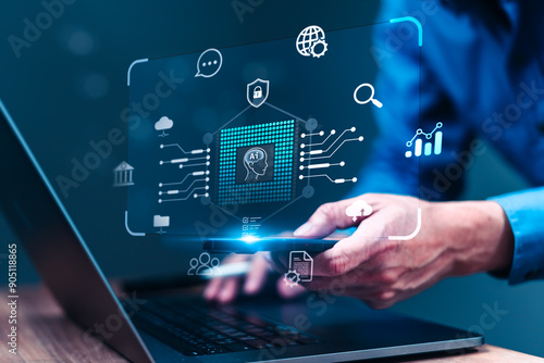 Wallpaper Mural AI-Driven Multitasking Torontodigital.ca