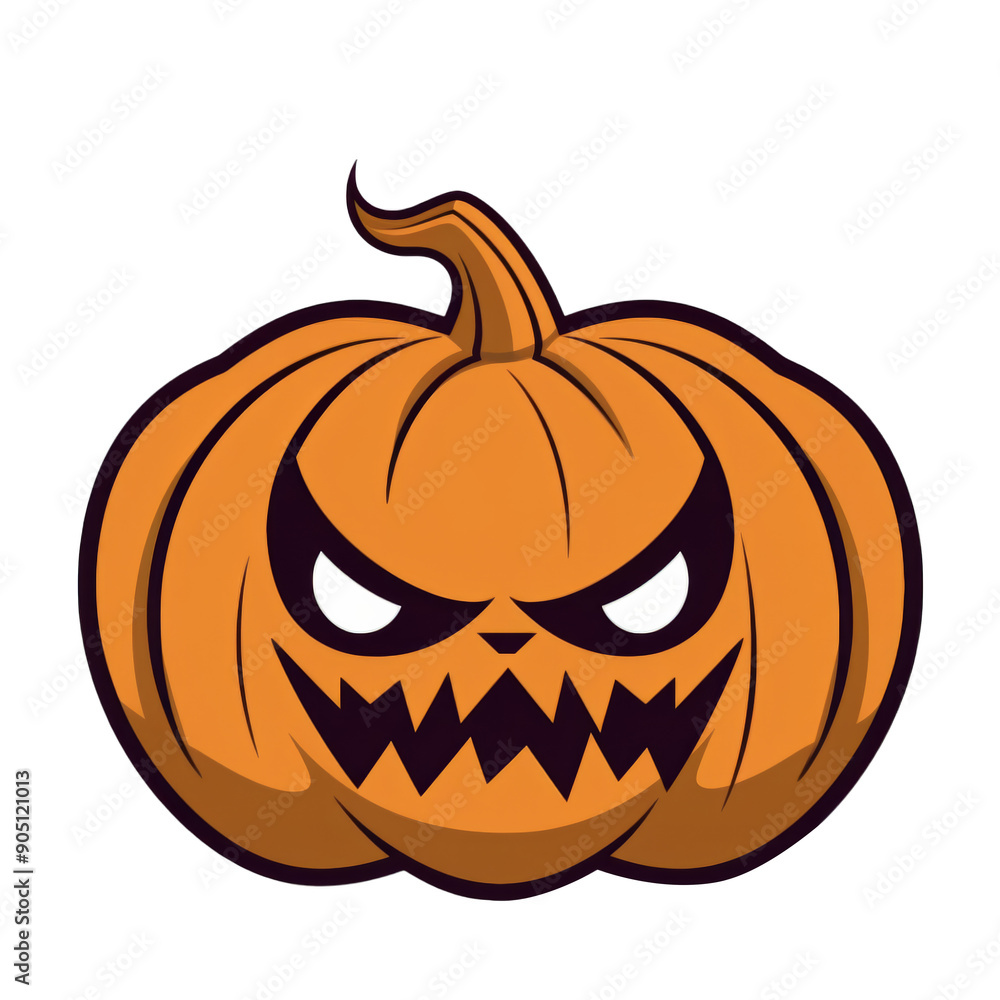 Creepy Halloween Pumpkin Smiling Clipart Creepy Halloween Pumpkin Smiling Clipart