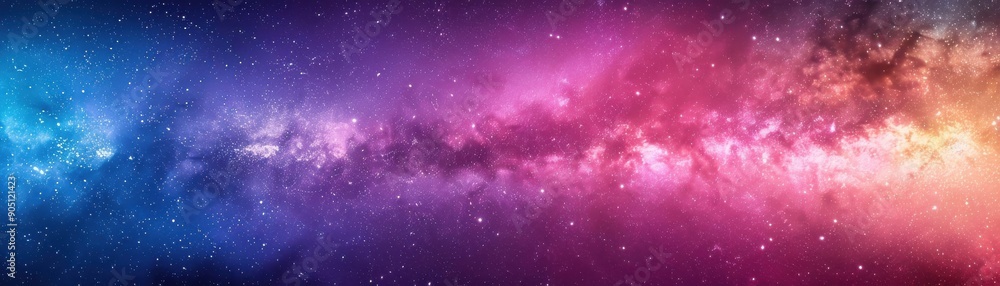 A stunning cosmic scene showcasing a vibrant galaxy with colorful nebulae, stars, and space elements, perfect for imaginative themes. A stunning cosmic scene showcasing a vibrant galaxy with colorful nebulae, stars, and space elements, perfect for imaginative themes.