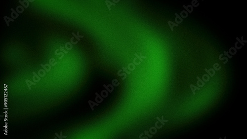 Mysterious 4K gradient with a grainy texture, featuring deep shades of green against a dark background. Perfect for intriguing backgrounds, wallpapers, and digital banners