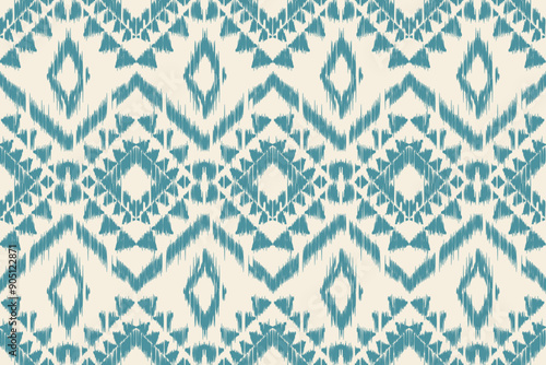 Geometric ethnic seamless pattern. abstract illustration. design for geometric pattern wallpaper. Tribal ethnic vector texture. Aztec style. Folk embroidery. Indian, Scandinavian, African rug.