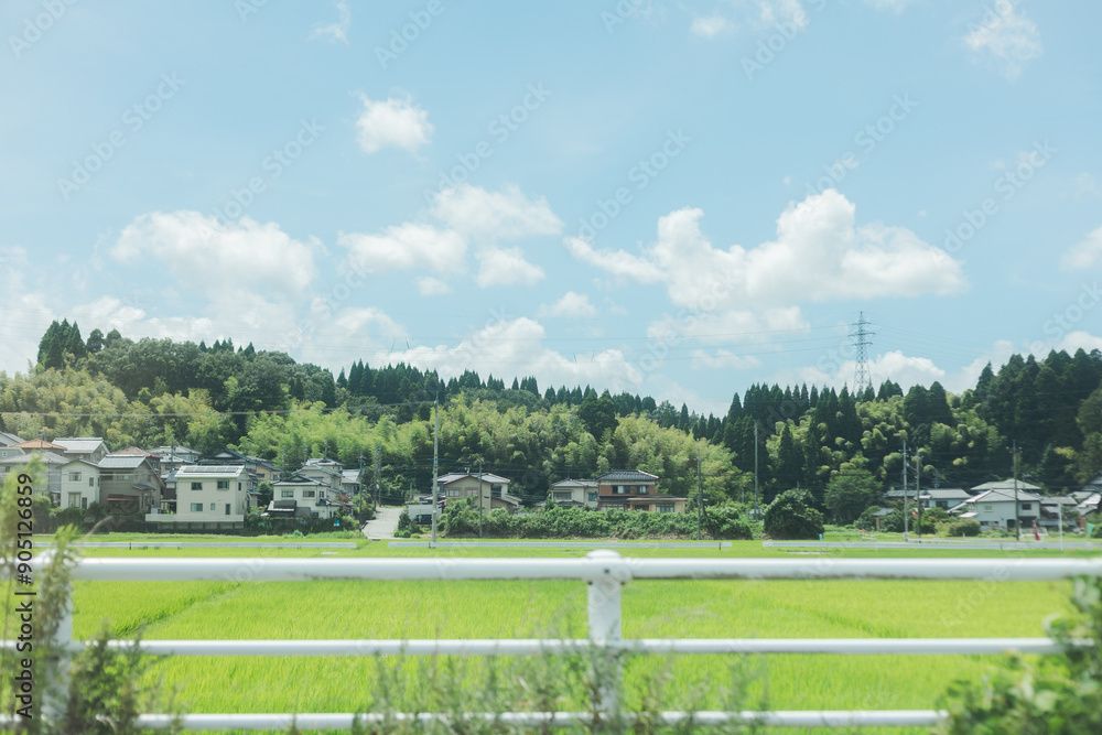 Fototapeta premium 田舎の風景