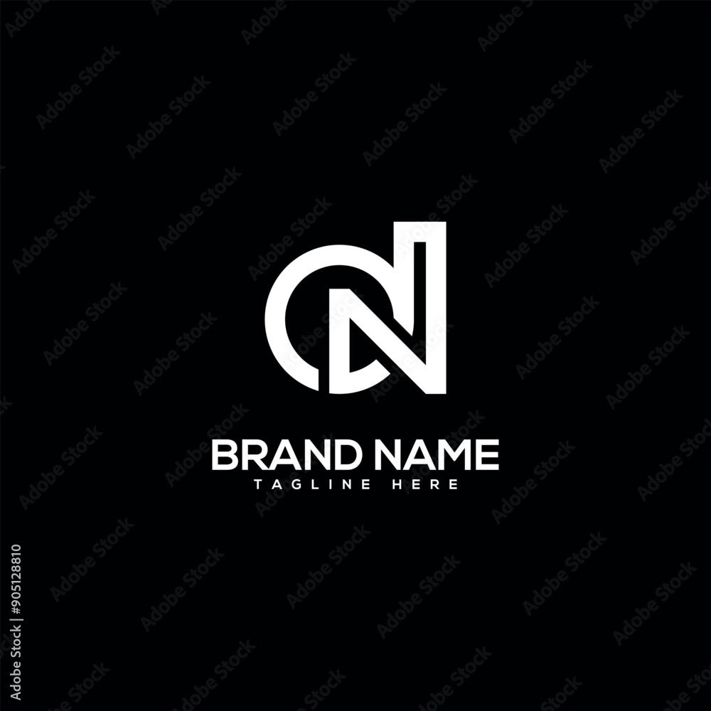 DN ND Alphabet Letter logo design. Initial Vector Element. DN ND Alphabet Letter logo design. Initial Vector Element.