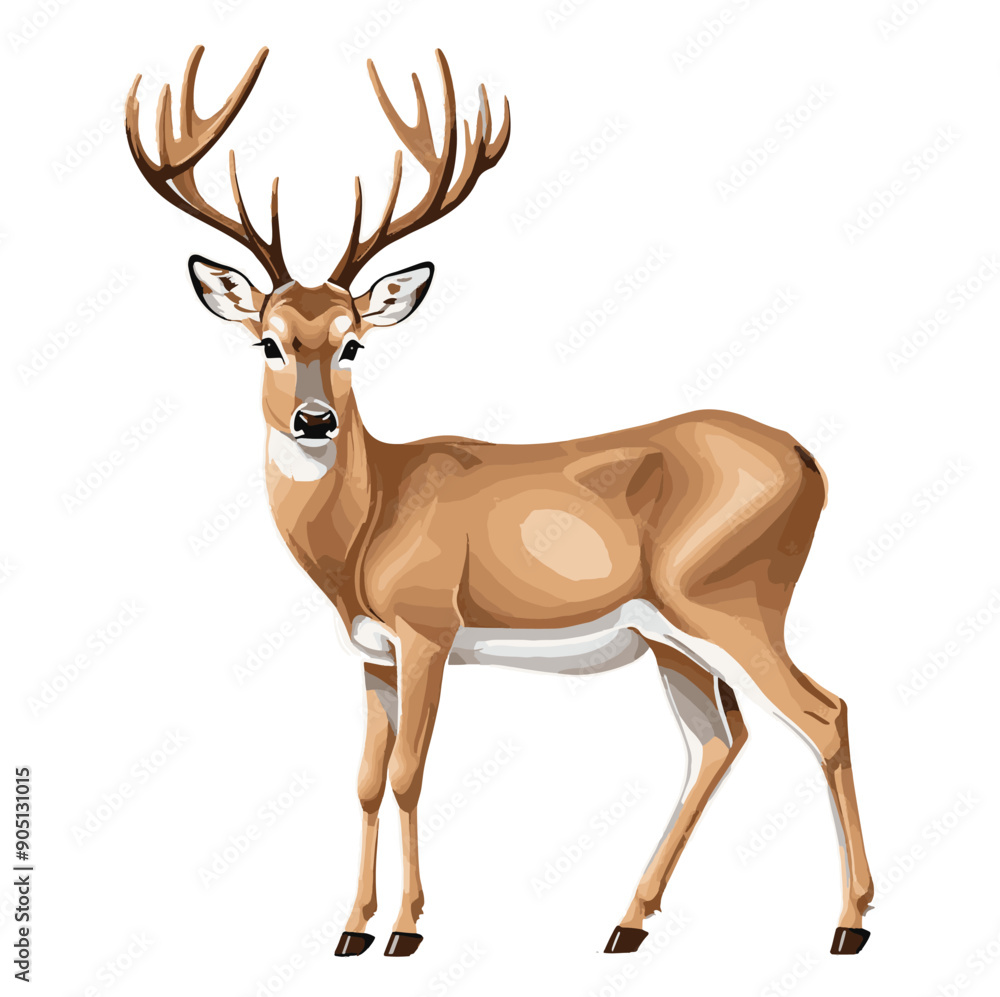 Obraz premium Cute Deer Clipart image 