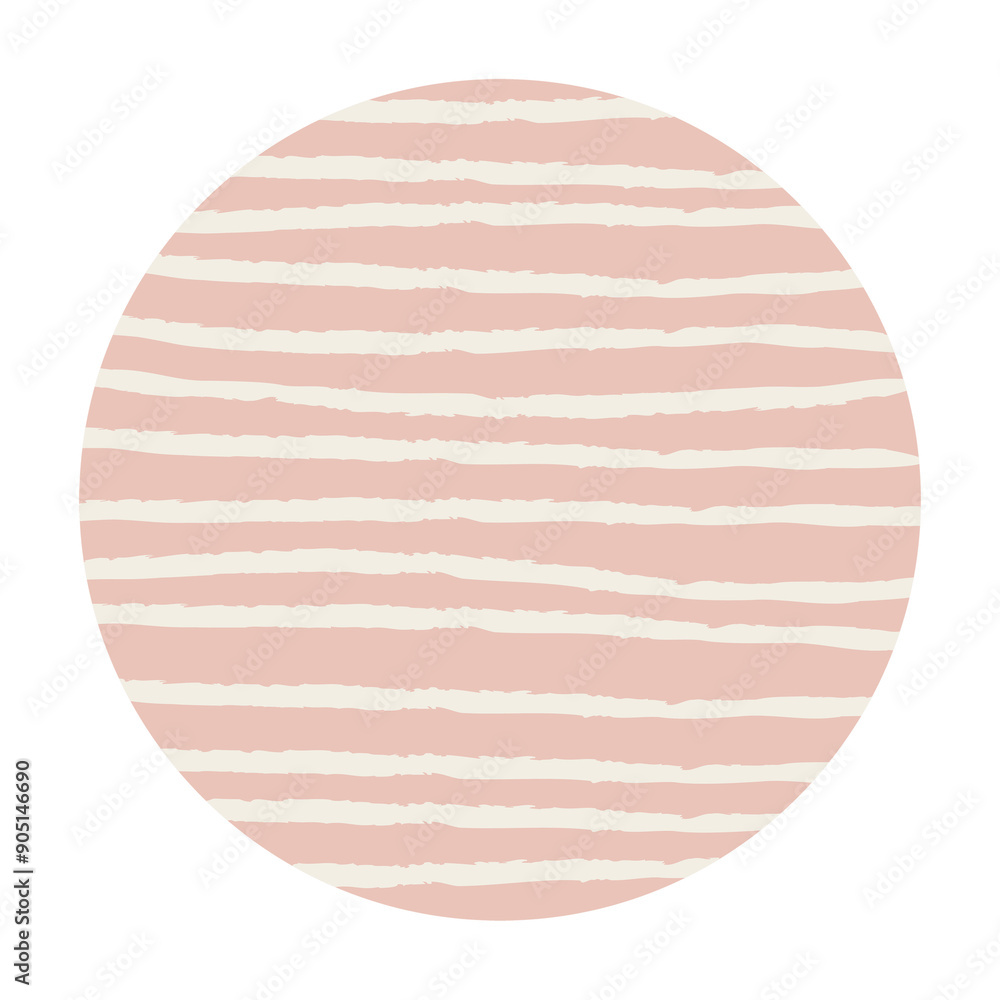Minimal striped doodle social story highlight sticker overlay