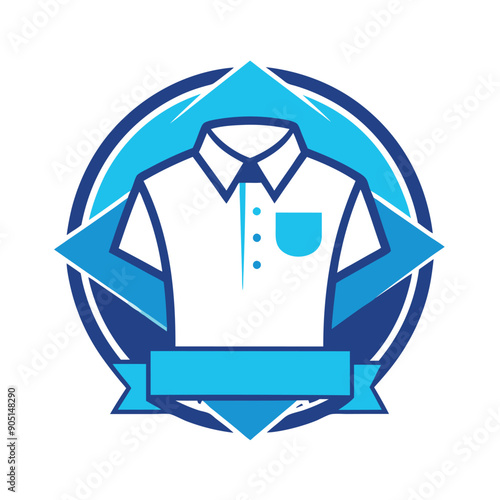 t icon. vector laundry service logo design template