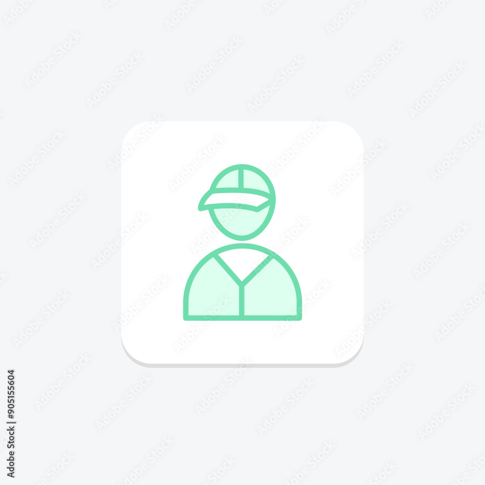 Volunteer Team duotone line icon , vector, pixel perfect, illustrator file Volunteer Team duotone line icon , vector, pixel perfect, illustrator file