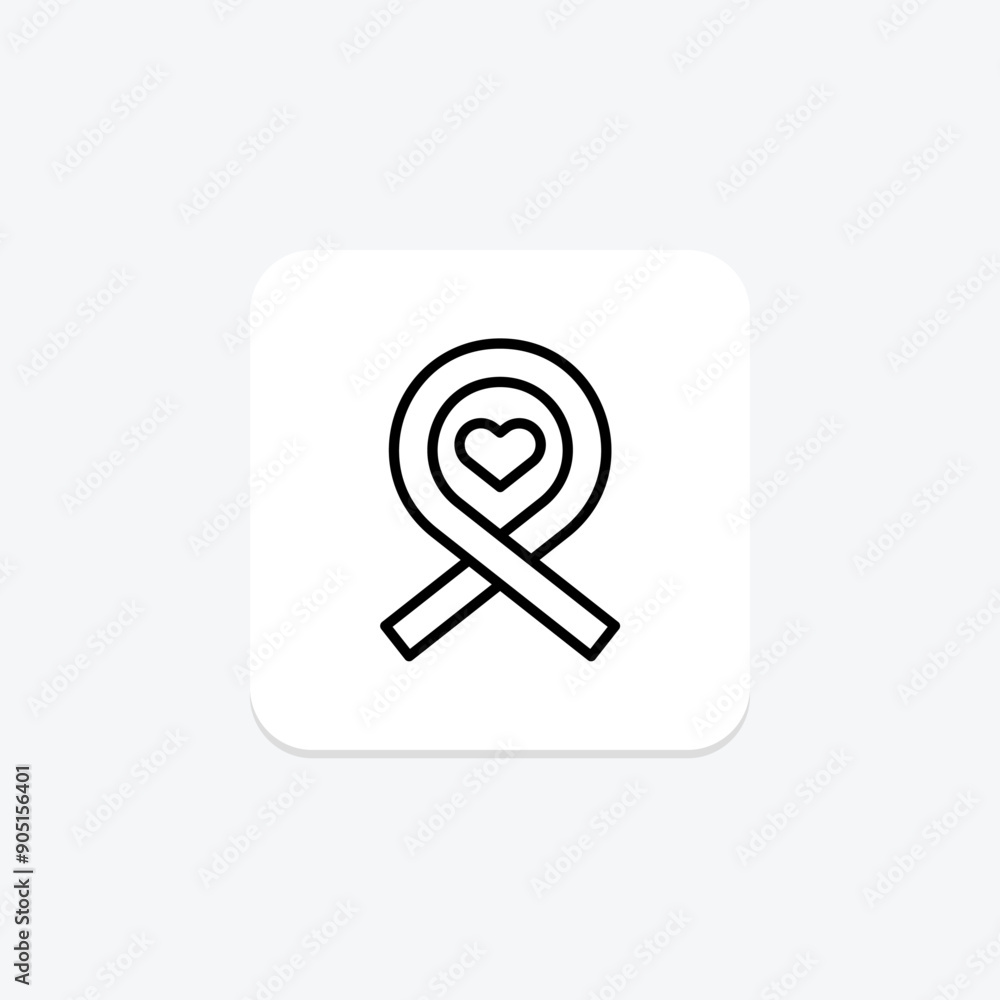 Volunteer Campaign line icon , vector, pixel perfect, illustrator file Volunteer Campaign line icon , vector, pixel perfect, illustrator file