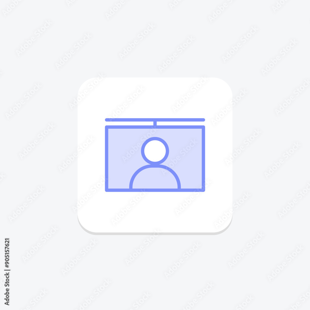 Board Meeting duotone line icon , vector, pixel perfect, illustrator file Board Meeting duotone line icon , vector, pixel perfect, illustrator file