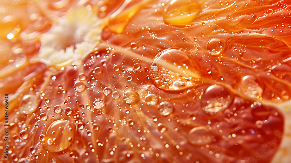 orange slice texture close up with water drops orange slice texture close up with water drops