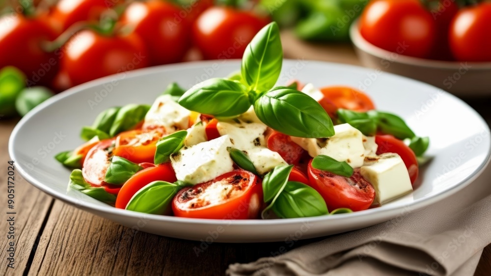 Fresh and vibrant summer salad Fresh and vibrant summer salad