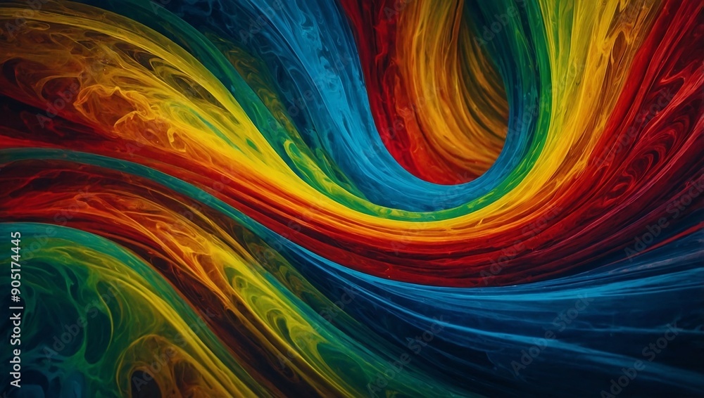 Colorful Abstract background with flowing lines and shapes Colorful Abstract background with flowing lines and shapes