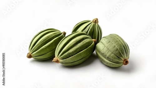 Wallpaper Mural  Fresh unripe bananas ready for harvest Torontodigital.ca