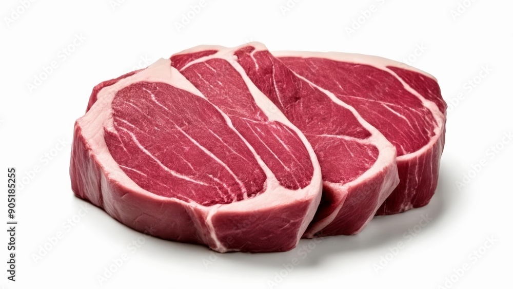 Deliciously marbled beef steaks ready to grill Deliciously marbled beef steaks ready to grill